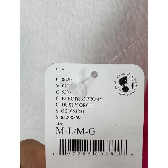 Free People movement High-Rise 7/8 Length Good Karma Leggings Pink sz M/L - Picture 3 of 9